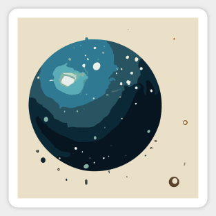 Neptune planet Sticker